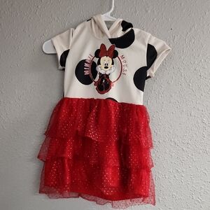 Disney Minnie Mouse White Garment Label